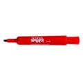 School Smart School Smart Non-Toxic Permanent Marker; Broad Chisel Tip; Red; Pack - 12 1400755